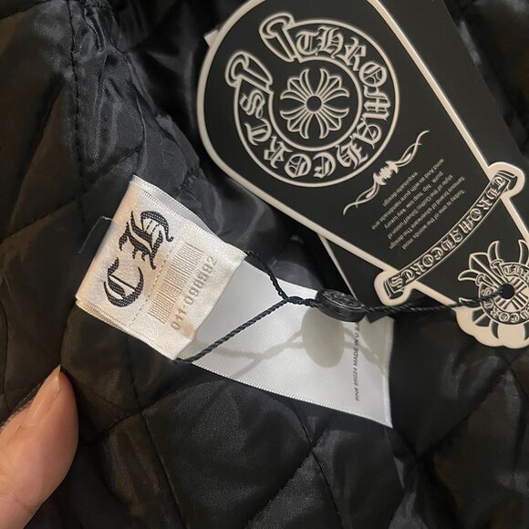 Chrome Hearts Printed-Sleeve Lined Plaid Jacket - Picture 10 of 11